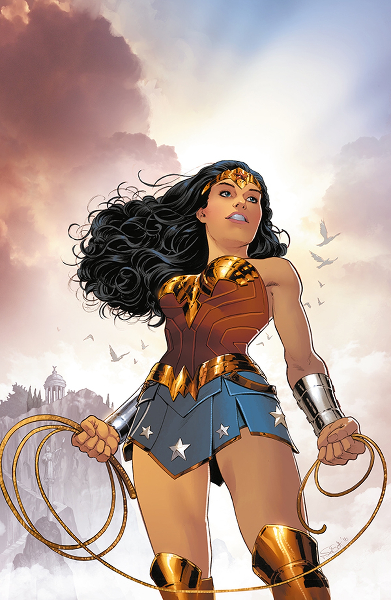 Znovuzrození hrdinů DC Wonder Woman 2 Rok jedna váz CREW