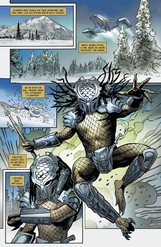 Predátor versus Wolverine (alternativní obálka)