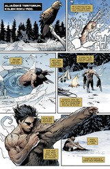Predátor versus Wolverine (alternativní obálka)