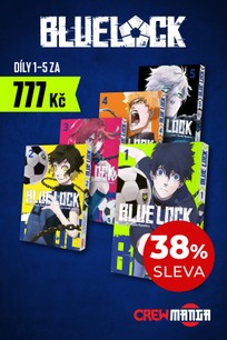 Speciální balíček: Prvních pět dílů manga série Blue Lock!