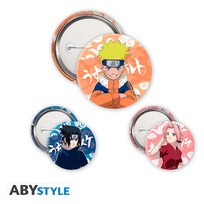 Odznáčky - Naruto - "Naruto, Sasuke & Sakura"