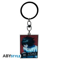 Klíčenka Lenticular - Death Note - "Justice" (letikulární)