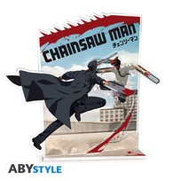 Akrylové dioráma - Chainsaw Man - "Denji vs demons"