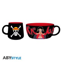 Set miska + hrnek - One Piece - "Luffy"
