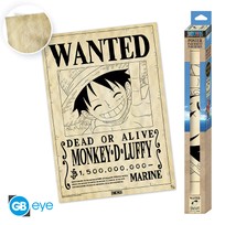 Plakát - One Piece - "Wanted Luffy"