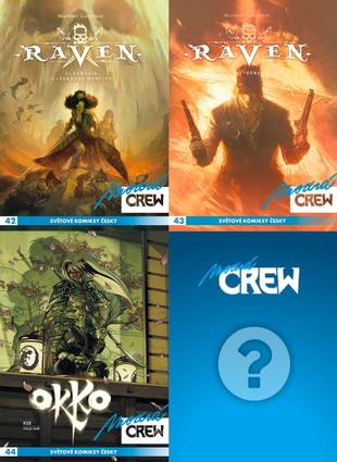 Modrá CREW předplatné čísel 42-45