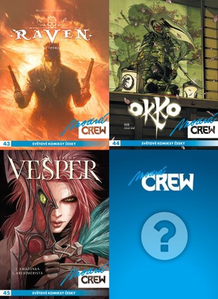 Modrá CREW předplatné čísel 43-46