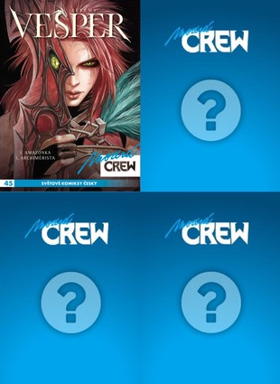 Modrá CREW předplatné čísel 45-48