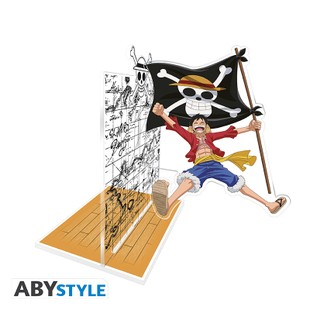 Zarážka na knihy - One Piece - "Luffy with his flag"