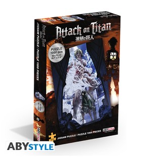 Puzzle - Útok titánů - "Mikasa & Female Titan" (1000)