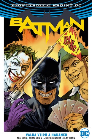 Znovuzrození hrdinů DC: Batman 4: Válka vtipů a hádanek (alternativní obálka: Jiří Grus)