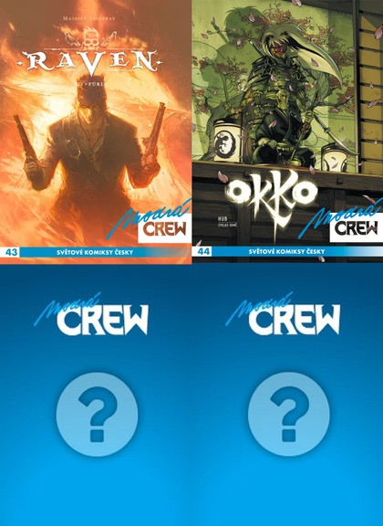 Modrá CREW předplatné čísel 43-46