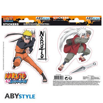 Samolepky - Naruto - "Naruto/Jiraiya"