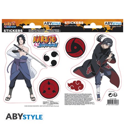 Samolepky - Naruto - "Sasuke/Itachi"