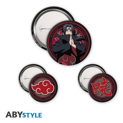 Odznaky - Naruto - "Itachi & Akatsuki"