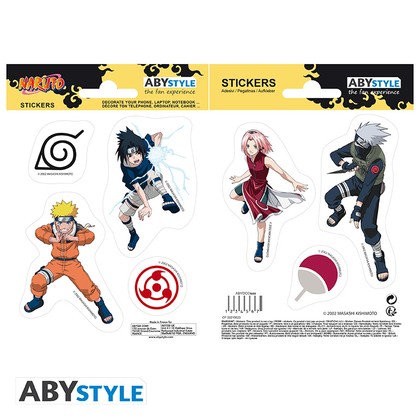 Samolepky - Naruto - "Team 7"