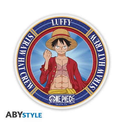 Keramický podtácek - One Piece - "Monkey D. Luffy"