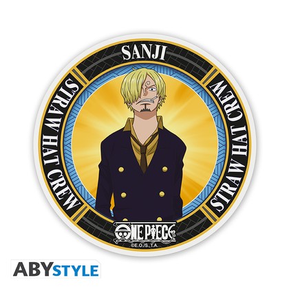 Keramický podtácek - One Piece - "Sanji"