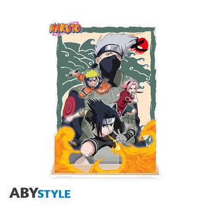 Akrylové dioráma - Naruto - "Team 7"