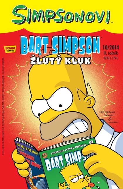 Bart Simpson 10/2014: Žlutý kluk