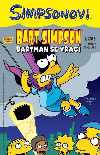 Bart Simpson 1/2015: Bartman se vrací