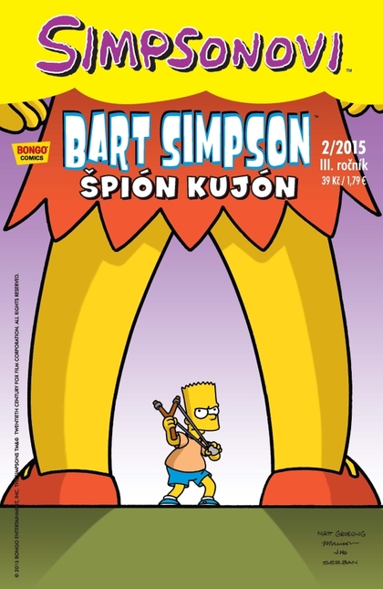 Bart Simpson 2/2015: Špión kujón