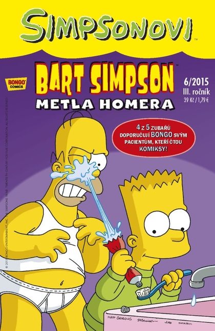 Bart Simpson 6/2015: Metla Homera