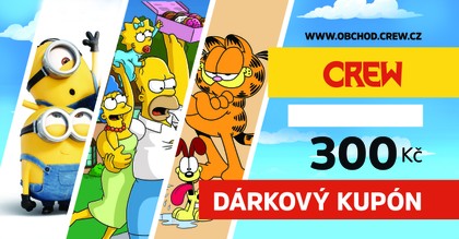 Dárkový kupón v hodnotě 300 Kč (grafika: děti)