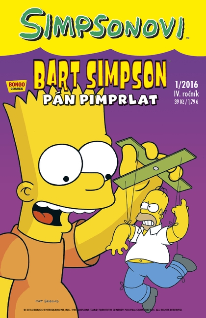 Bart Simpson 1/2016: Pán pimprlat