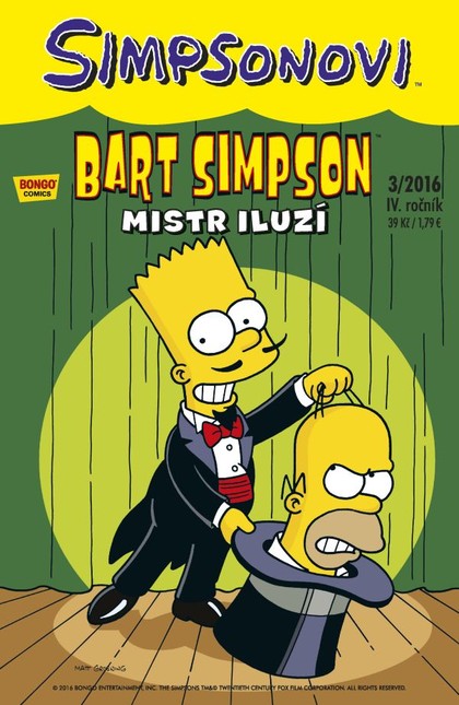 Bart Simpson 3/2016: Mistr iluzí