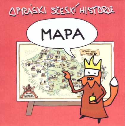 Opráski sčeskí historje - mapa