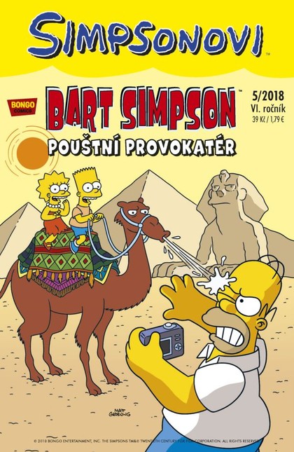 Bart Simpson 5/2018: Pouštní provokatér