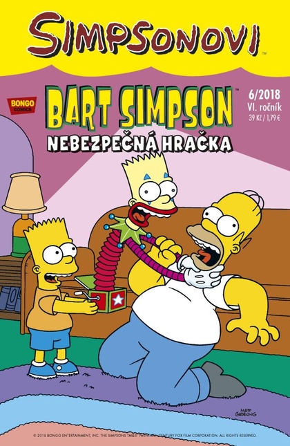 Bart Simpson 8/2018: Nebezpečná hračka