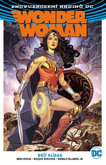 Znovuzrození hrdinů DC: Wonder Woman 4: Boží hlídka (klasická obálka)