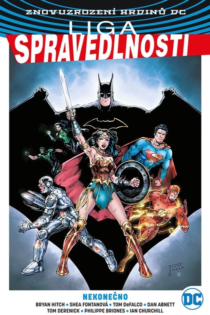 Znovuzrození hrdinů DC: Liga spravedlnosti 4: Nekonečno (alternativní obálka: Jonáš Ledecký)