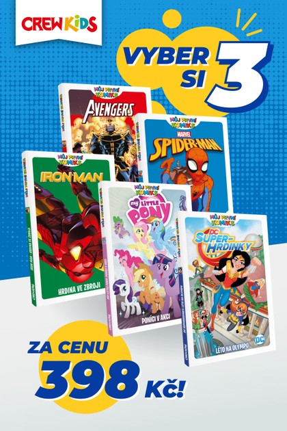 Můj první komiks: Balíček tří komiksů dle vlastního výběru