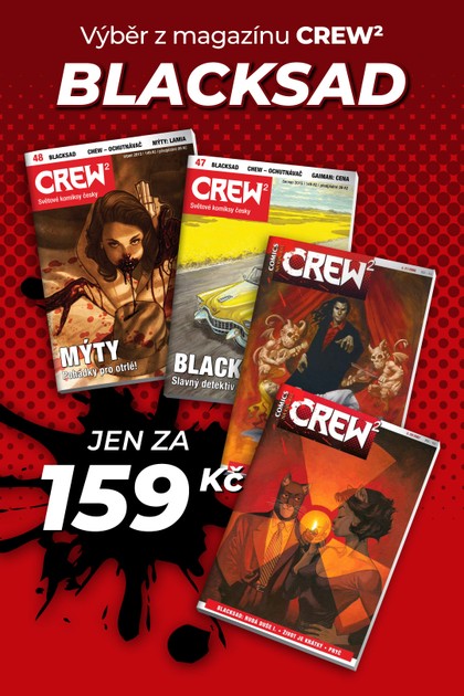 Výběr magazínu CREW²: Blacksad (č. 20, 21, 47, 48)