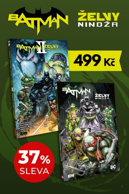 Speciální balíček: Batman/Želvy nindža 1+2 díl (brož.)