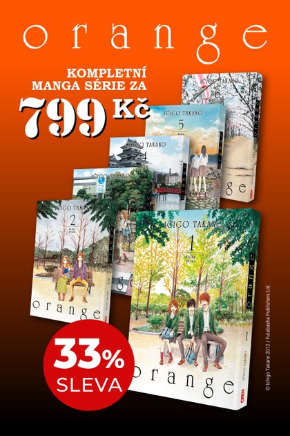 Speciální balíček: Kompletní manga série Orange (svazky 1-6)