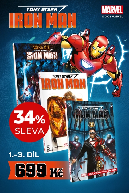 Speciální balíček: První tři díly série Tony Stark - Iron Man