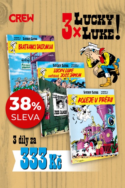 Speciální balíček: 3x Lucky Luke!